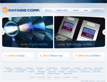 Tablet Screenshot of datasis.com